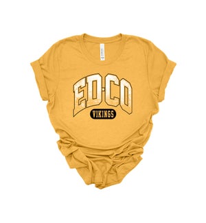 EdCo Vikings Distressed Tee